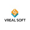 VREAL SOFT logo