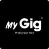 MyGig Australia | Work your way logo
